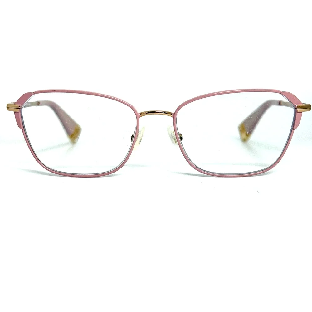 Furla Eyeglasses, Frames Only, VFU553K 0323, 53-16-140,‎ Metal, Pink/Gold H18107